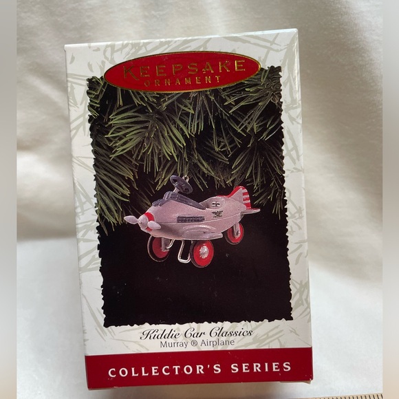 Murray Airplane Kiddie Car Classic Hallmark Ornament - Picture 2 of 14